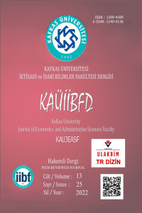 Kafkas Üniversitesi İktisadi ve İdari Bilimler Fakültesi Dergisi